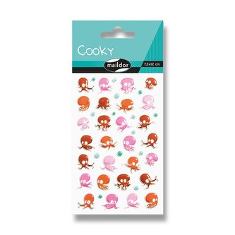 Samolepky Maildor 3D Cooky - Chobotnice