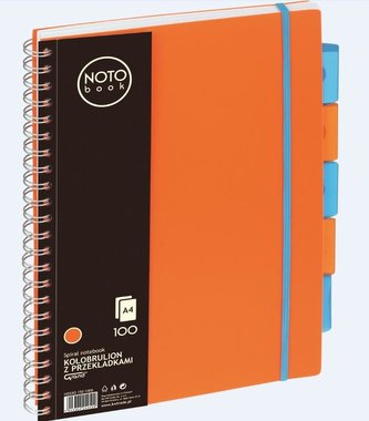 Kołobrulion A4/100K kratka pomarańczowy GRAND