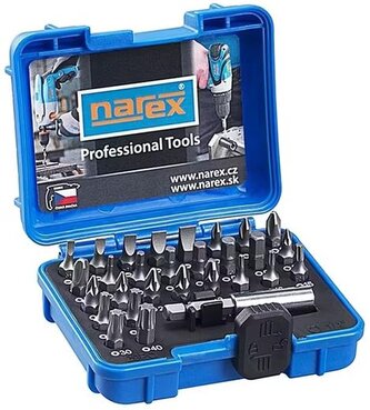 Sada bitů Narex INDUSTRIAL -Bit Box 29dílná