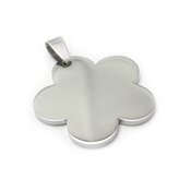 DR1199 Ocelový přívěšek kytička - květiny