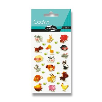 Samolepky Maildor 3D Cooky - Farma