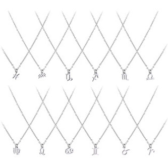 OPD0350-05 Ocelový náhrdelník, znamení horoskopu - znamení zvěrokruhu - štír