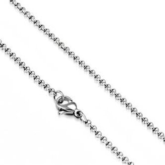 OPE1215-020-60 Ocelový řetízek, tl. 2 mm