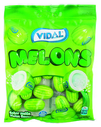 Melons bubble gum bag / 14 ks