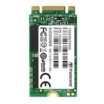 Transcend MTS400S 32GB SSD disk M.2, 2242 SATA III 6Gb/s (MLC), 280MB/s R, 50MB/s W Transcend MTS400S 32GB SSD disk M.2, 2242 SATA III 6Gb/s (MLC), 280MB/s R, 50MB/s W