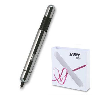 Kapesní kuličkové pero Lamy Pico Polished Chromium - valentýnská edice