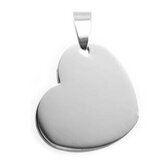 DR1269-L Ocelový přívěšek srdíčko - srdce