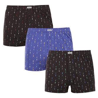 3PACK pánské trenky Andrie vícebarevné (PS 5824) 3XL