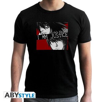 Death Note Tričko I Am Justice M