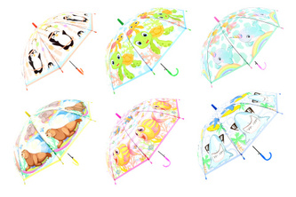 Deštník veselá zvířátka vystřelovací