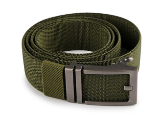 Pánský pásek šíře 3,5 cm - 1 ks - 3 zelená khaki