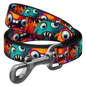 WAUDOG vodítko nylon Příšerky (S/200cm/1,5cm) LIMITED