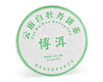 Bílý čaj China Yunnan Pu Erh Pai Mu Tan Ming Qiang Beng Cha 2015 - 200 g