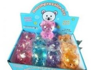 Miś squeeze 4 kolory mix