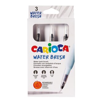 Carioca sada vodních štětců - 3 ks