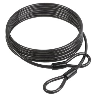 lanko zámku  M-Wave 10x5000mm prodlužovací černý