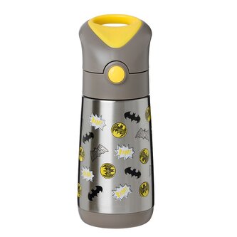 Termoska na pití s brčkem 350 ml - Batman | b.box Termoska na pití s brčkem 350 ml - Batman | b.box