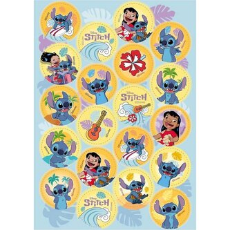 Fondánový papír předvyražený na cupcake Lilo a Stitch - Dekora