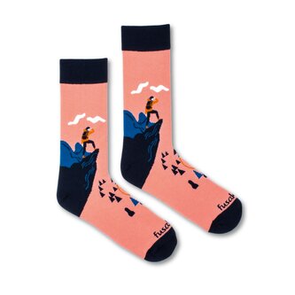 Ponožky Paštikář Růžové M (39-42)