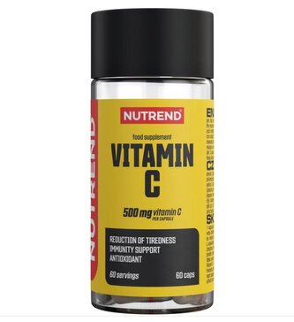 kapsle Nutrend Vitamin C 500 mg 60 kapslí