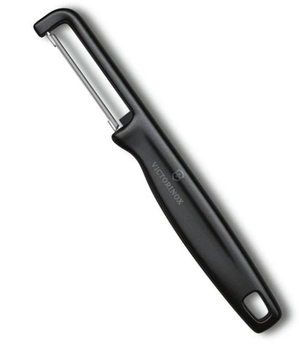 škrabka IOTA, vroubk.ostří-ČERNÁ, VICTORINOX