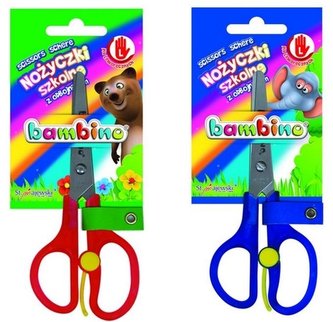 Nożyczki szkolne dla leworęcznych BAMBINO