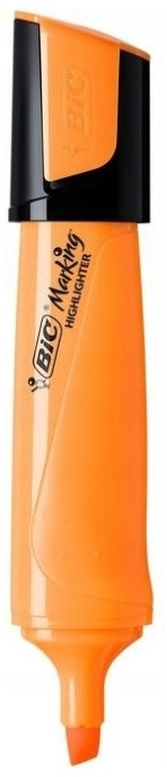 Zakreślacz Flat Highlighter pomarańczowy neon, BiC
