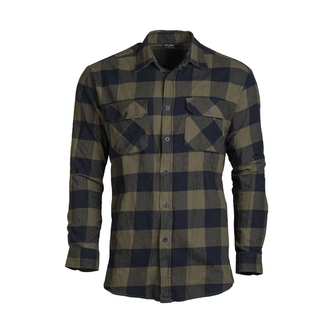Košile letní dřevorubecká na knoflíky Mil-Tec - olivová, 3XL
