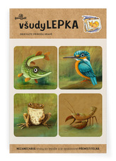 Lesní svět všudyLEPKA vel. 1 -010 - Mix u vody 1.