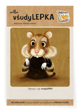 Lesní svět všudyLEPKA vel. 1 -005 - Křeček