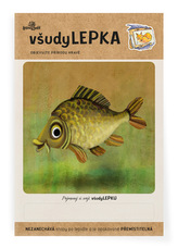 Lesní svět všudyLEPKA vel. 1 -004 - Kapr