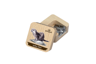 Lesní svět Dřevěné ořezávátko - Vydra