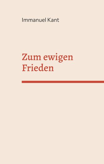 Zum ewigen Frieden