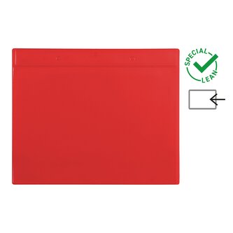 djois identifikační kapsa A4, červená, 10 ks