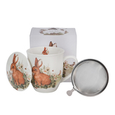 Kubek z zaparzaczem Świat Zwierząt ZAJĄC