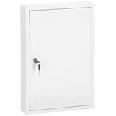 Skříňka na klíče 64 háčků, bílá SPRINGOS TX5035