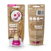 GREEN WOOD - Osvěžovač vzduchu s dřevěným víčkem Bubble Gum