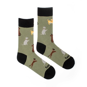 Ponožky Dunčové Zelené XL (47-50)