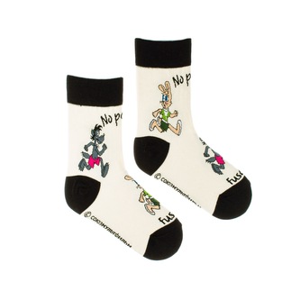 Dětské ponožky No počkej Chyť mě CZ Béžové L (31 - 34)