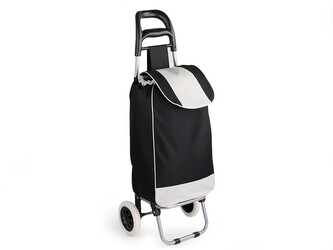 Nákupní taška na kolečkách - 1 ks - 4 černá