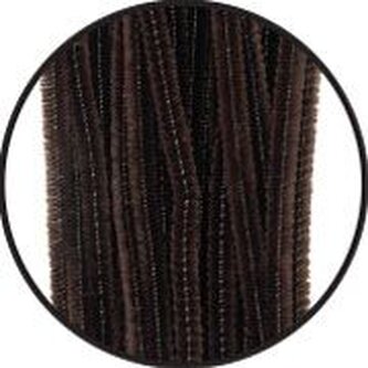 ALIGA drátky plyšové 40ks DPK-23 hnědé