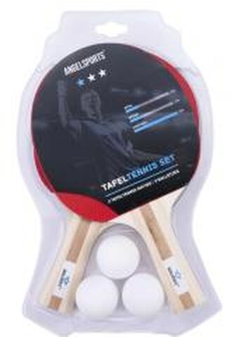 Zestaw do Ping Ponga 2 rakietki 3 piłeczki