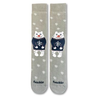 Ponožky Froté Medvědice Šedé M (41-46)