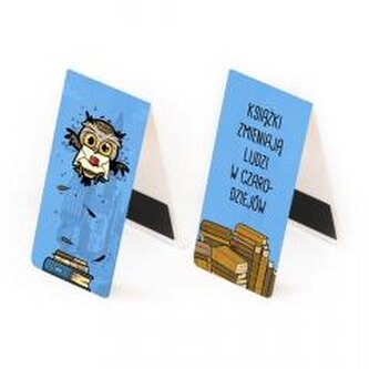 Zakładka magnetyczna - Książki zmieniają...