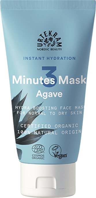 Urtekram Pleťová maska s agáve pro okamžitou hydrataci BIO (75 ml)