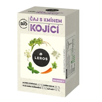 LEROS Čaj s kmínem kojící BIO - nálev. sáčky (20 x 1,8 g) - pro podporu kojení a dobrého trávení