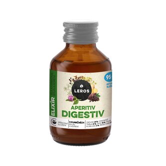 LEROS Elixír Aperitiv digestiv (100 ml) - podpora trávení před jídlem i po