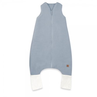 Mušelínový spací vak se zahrnovacími nohavičkami - jeans, vel. S