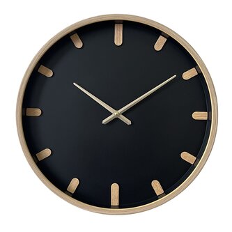 Nástěnné hodiny ANKER černá O 35 cm Mybesthome