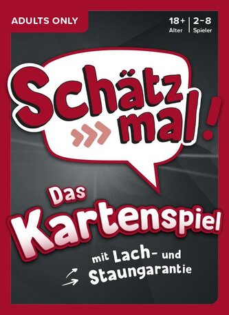 Schätz mal! Das Kartenspiel -  Adults Only Edition Schätz mal! Das Kartenspiel -  Adults Only Edition